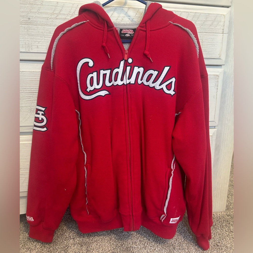 St. Louis Cardinals Zip Up Hoodie